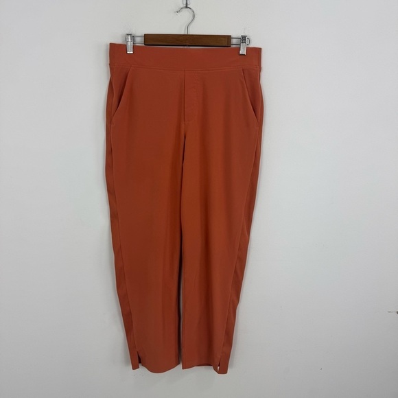 ATHLETA Women's Brooklyn Ankle Pants in Sunbaked Clay Size 10 - Picture 3 of 14
